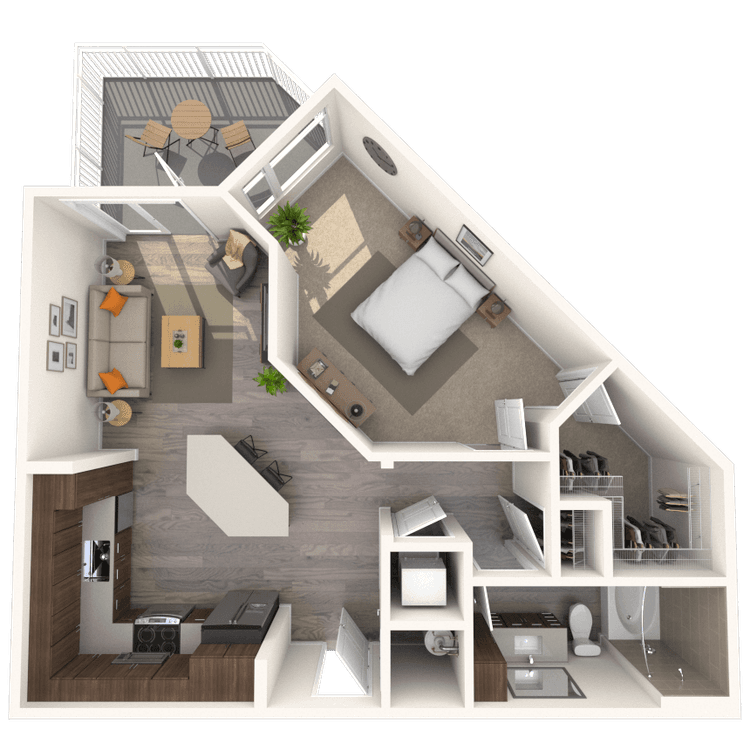 Floorplan image of unit 248
