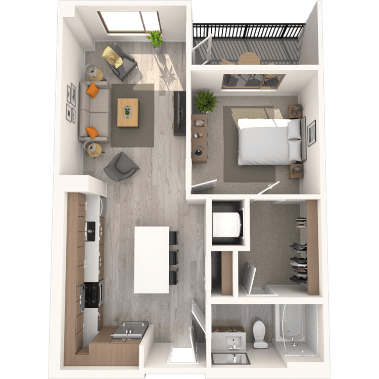 Floorplan image of unit 146