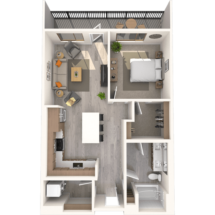 Floorplan image of unit 467