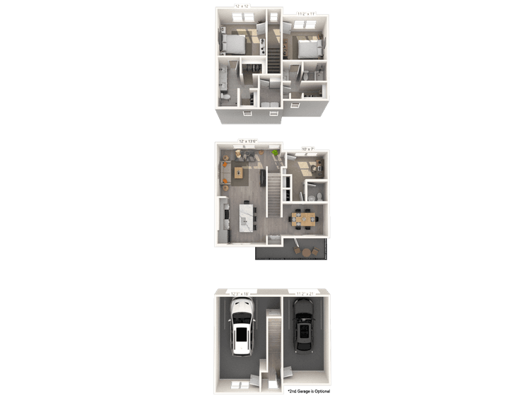 Floorplan image of unit 9321