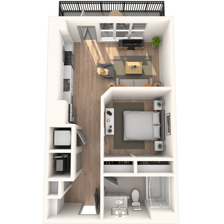 Floorplan image of unit 1620