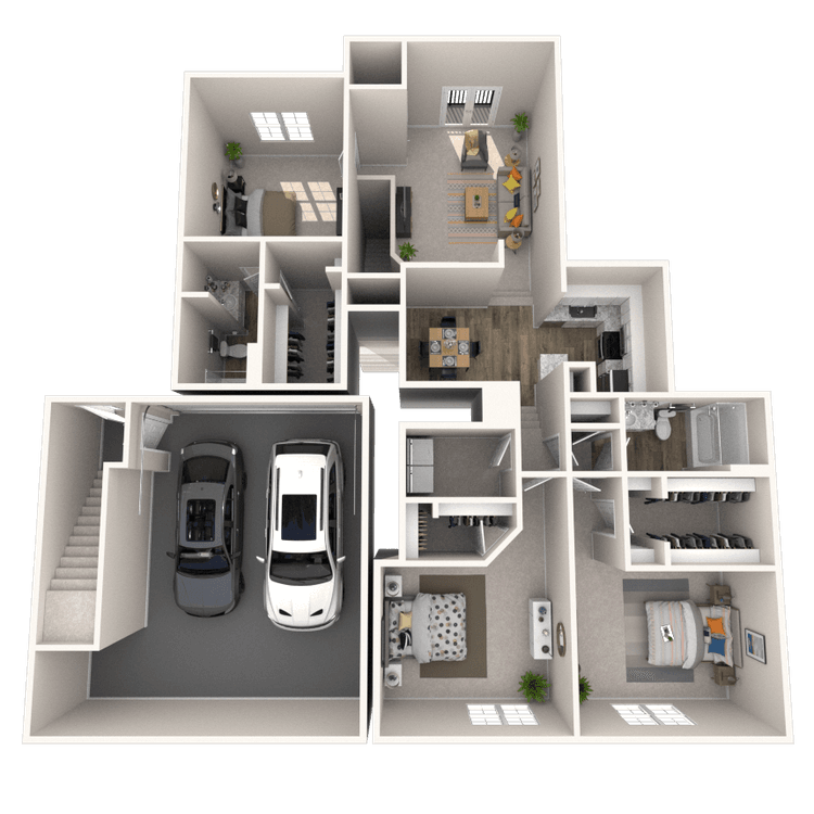 Floorplan image of unit 510