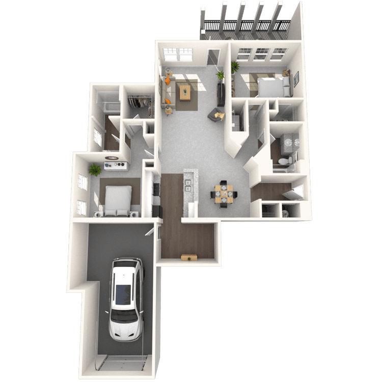 Floorplan image of unit 803