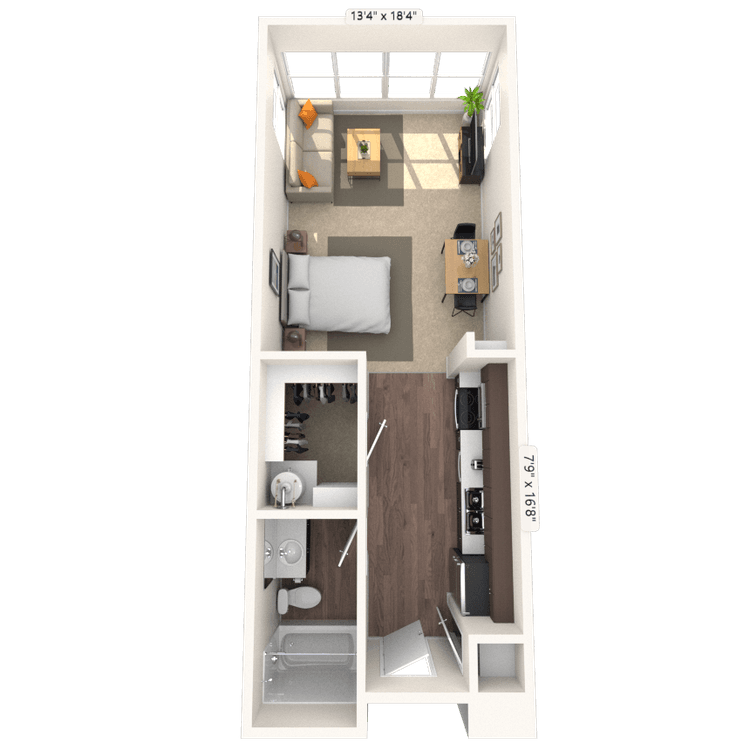 Floorplan image of unit 3337