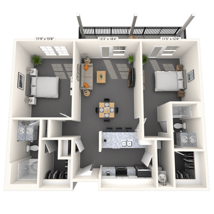 Floorplan image of unit 3249