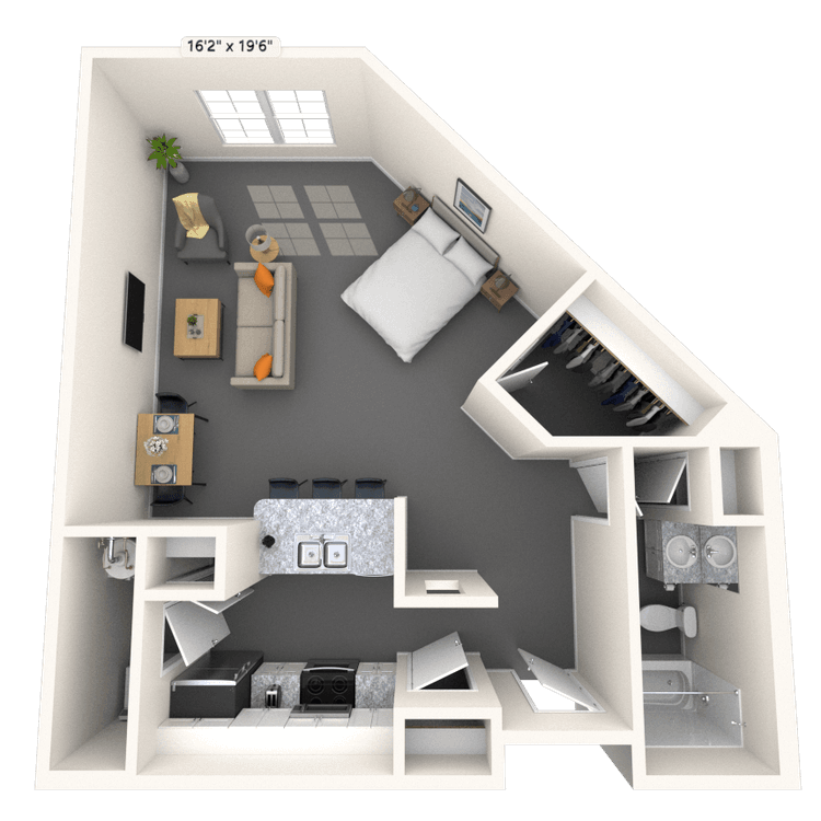 Floorplan image of unit 4247