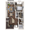 Floorplan image of unit 1073