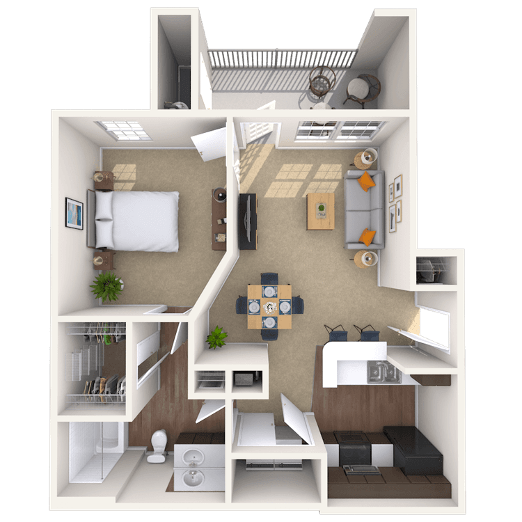 Floorplan image of unit 1111203
