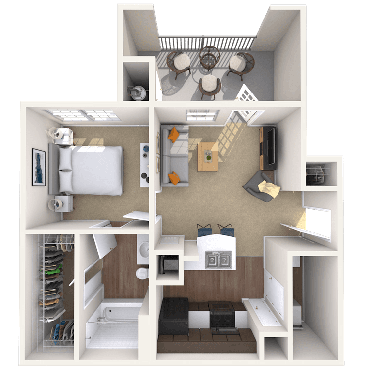 Floorplan image of unit 011206
