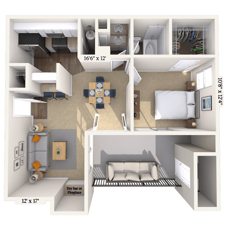 Floorplan image of unit 202020
