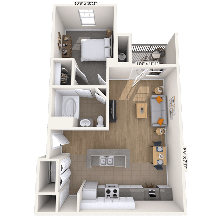 Floorplan image of unit 2121103