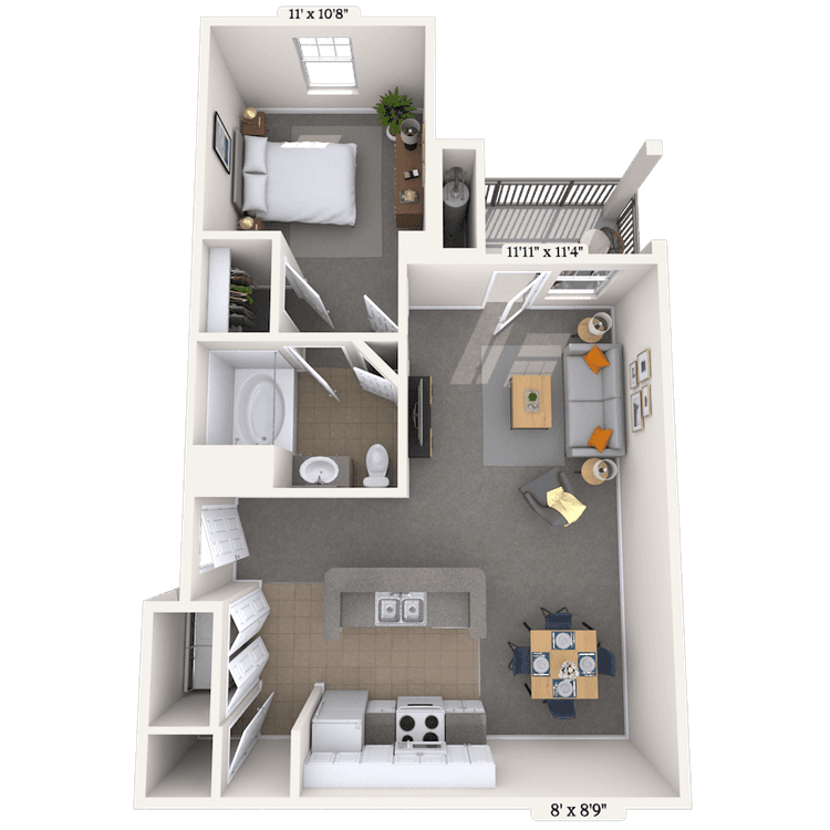 Floorplan image of unit 0707204