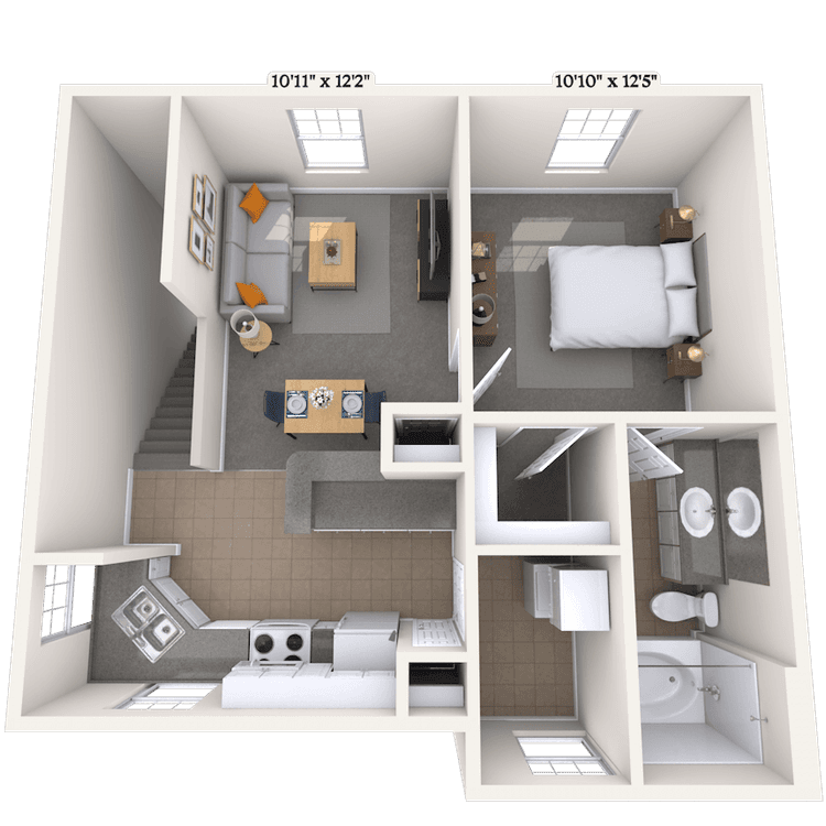 Floorplan image of unit 2323201