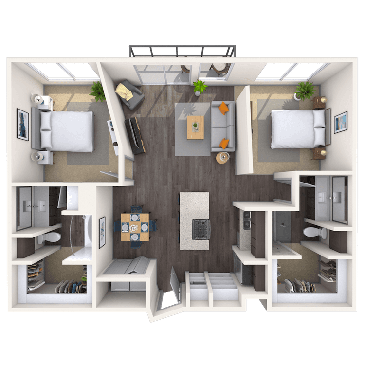 Floorplan image of unit 12062