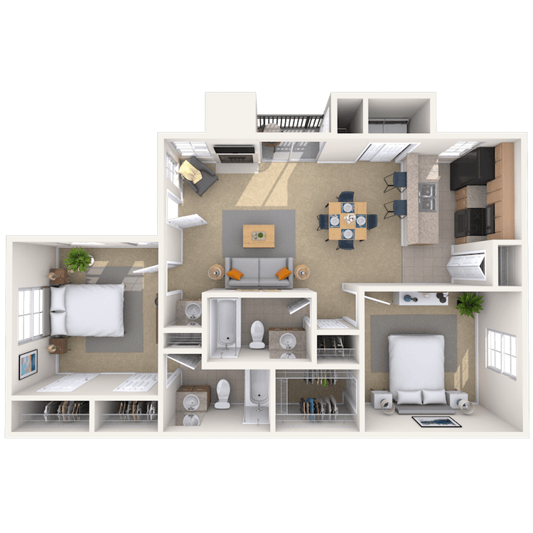 Floorplan image of unit 0122104