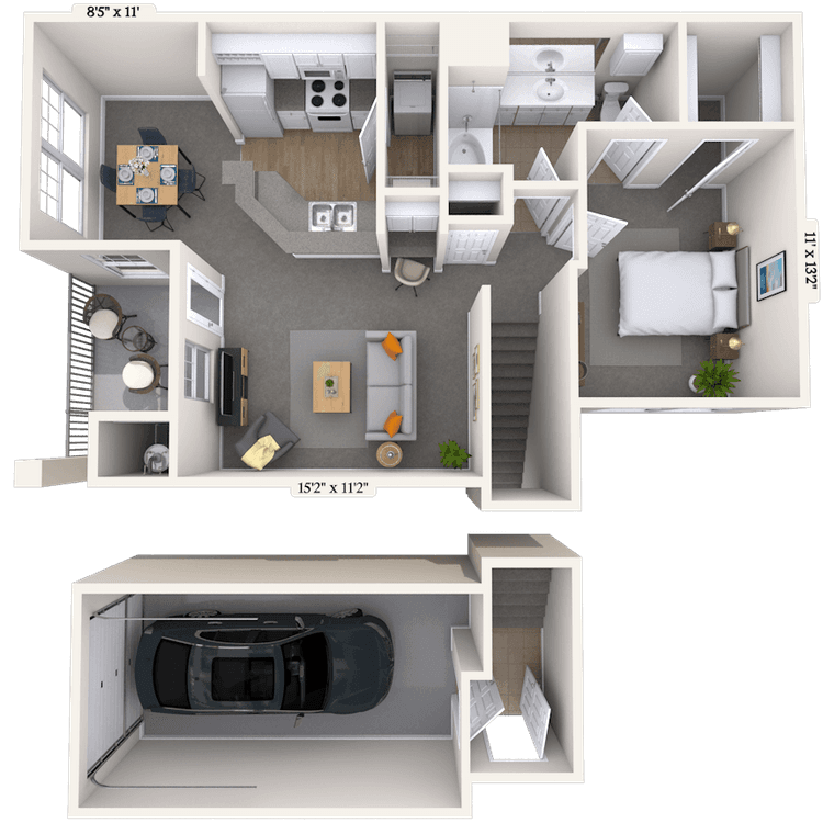 Floorplan image of unit 121227