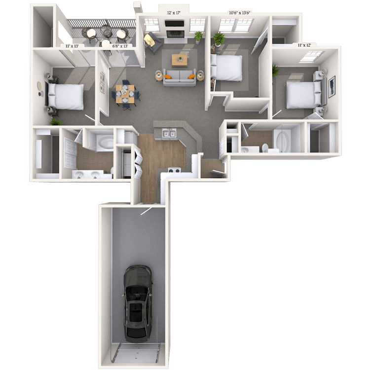 Floorplan image of unit 282824