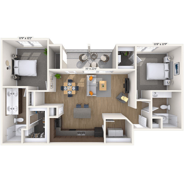 Floorplan image of unit 353528