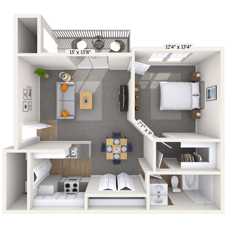 Floorplan image of unit 0808203