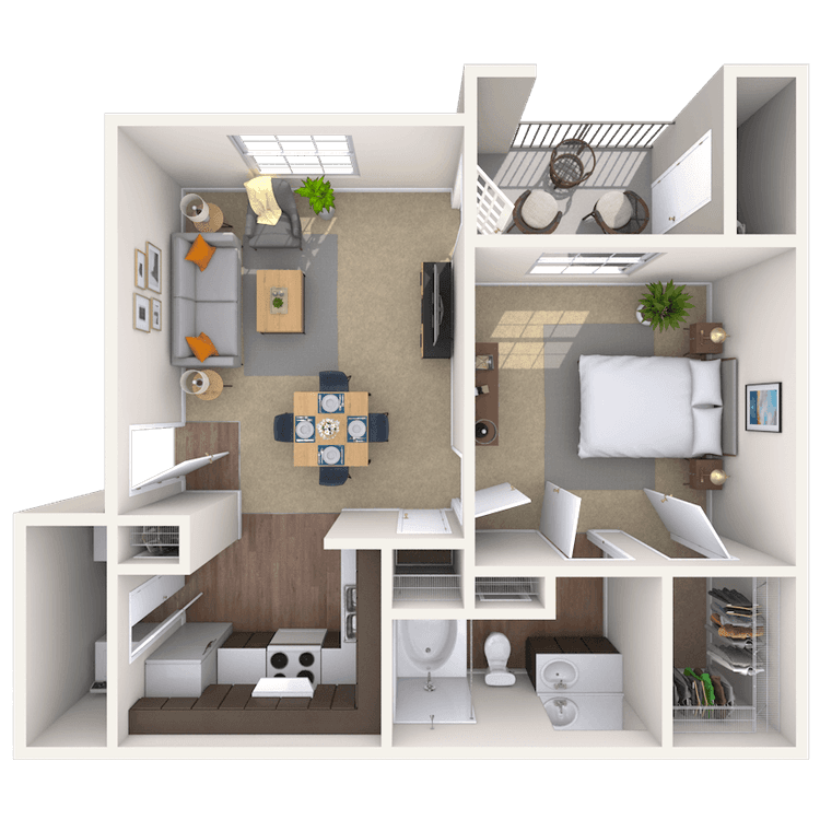 Floorplan image of unit 09203