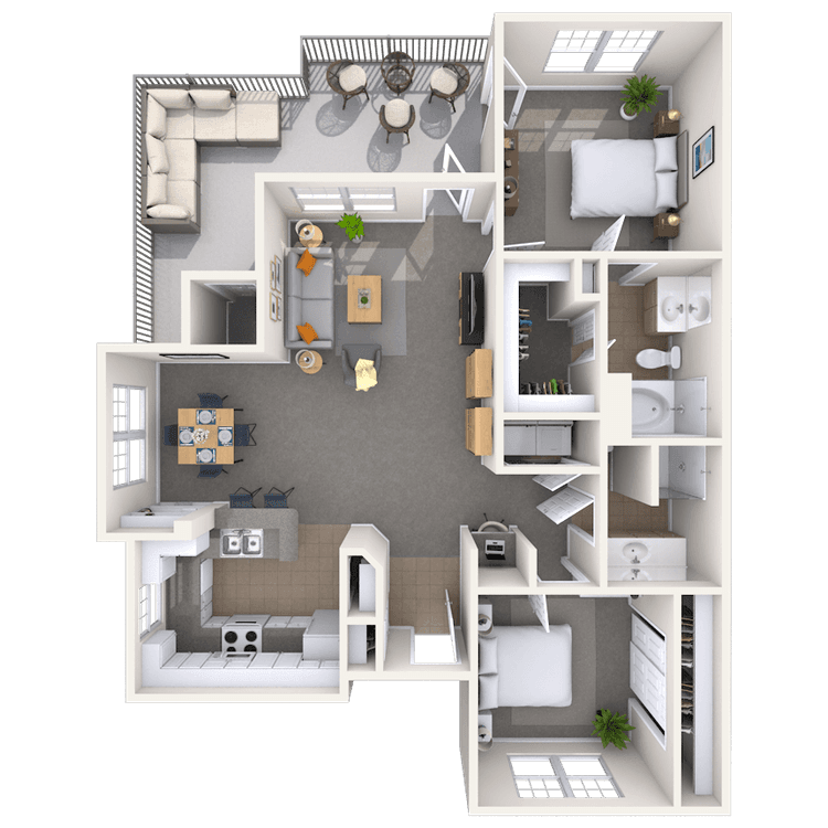 Floorplan image of unit 050520