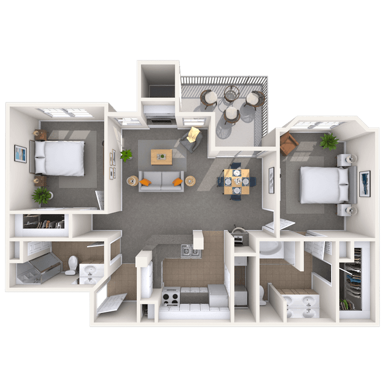 Floorplan image of unit 101031