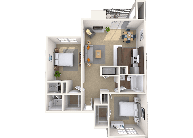 Floorplan image of unit 020204