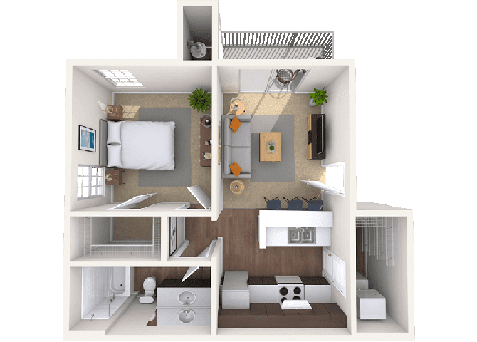 Floorplan image of unit 131301