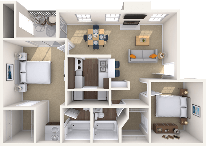 Floorplan image of unit 181814
