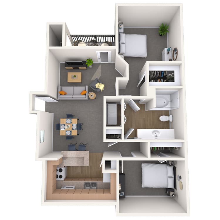 Floorplan image of unit 011121
