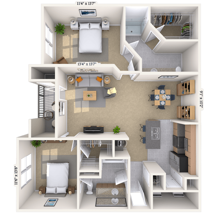 Floorplan image of unit 0808309