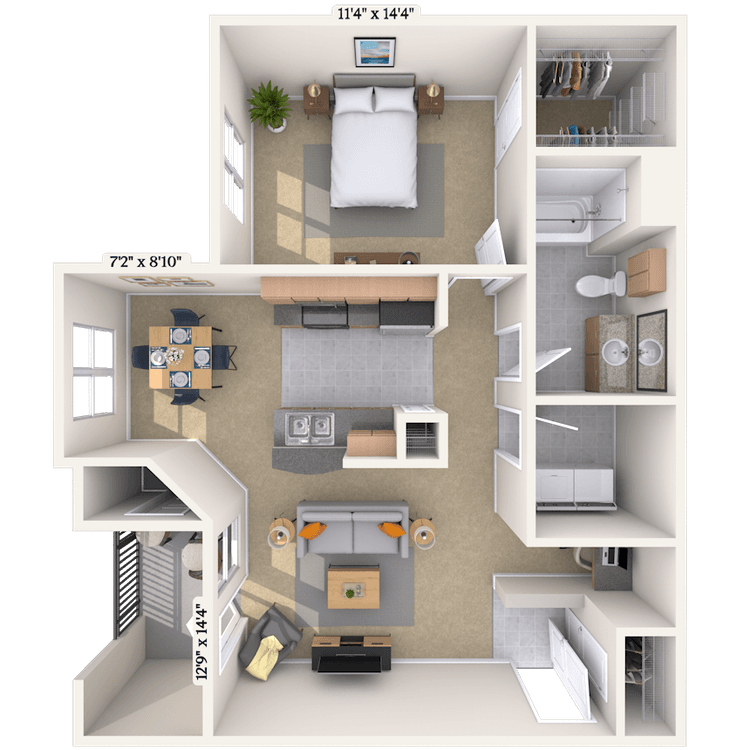 Floorplan image of unit 0404202