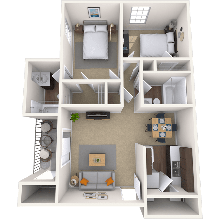 Floorplan image of unit 06253