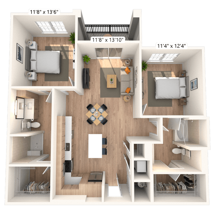 Floorplan image of unit 33212