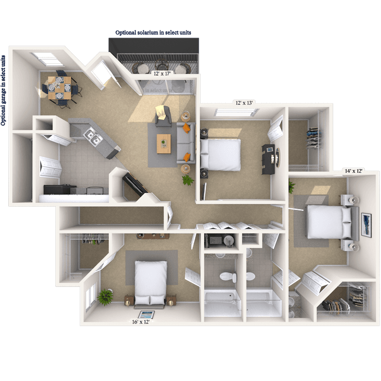 Floorplan image of unit 030318