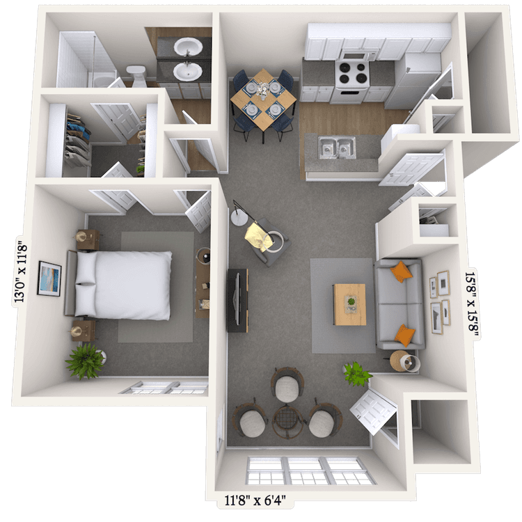 Floorplan image of unit 012009