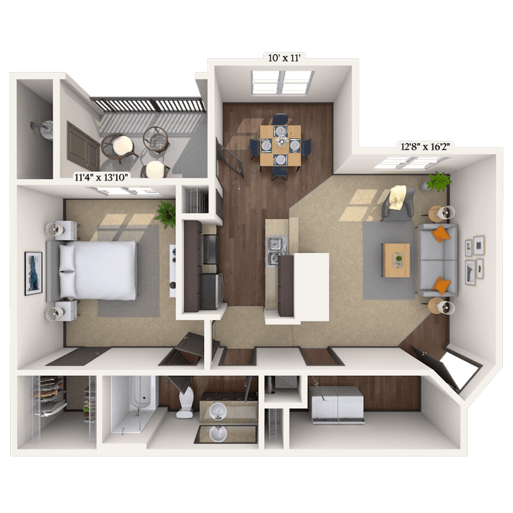 Floorplan image of unit 05512