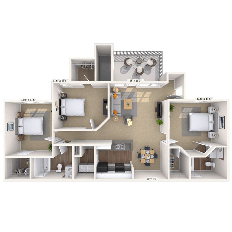 Floorplan image of unit 010120