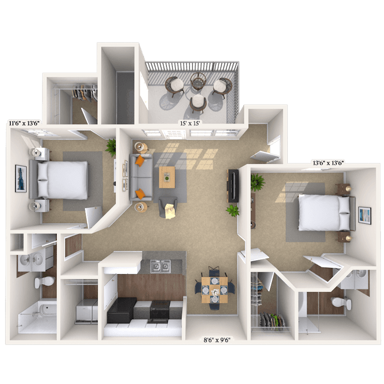 Floorplan image of unit 010319