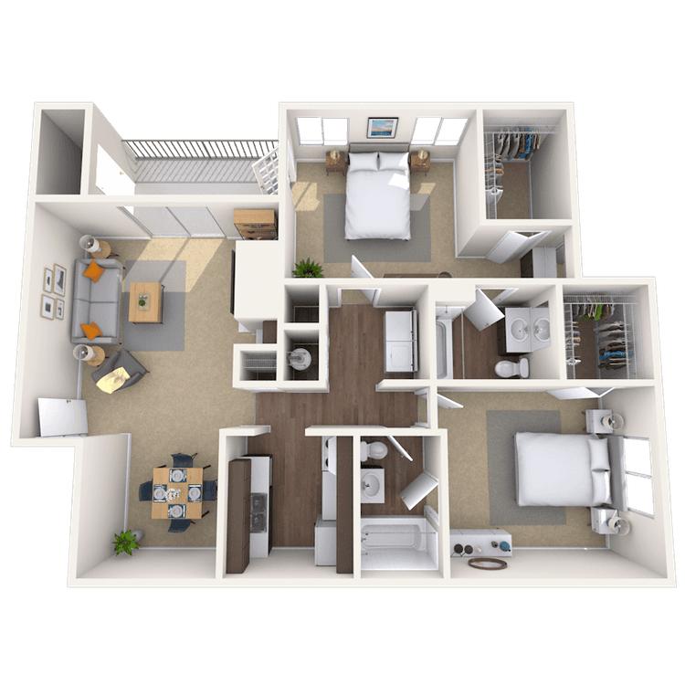 Floorplan image of unit 001331