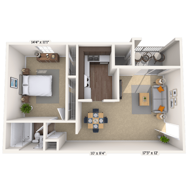 Floorplan image of unit 00506203