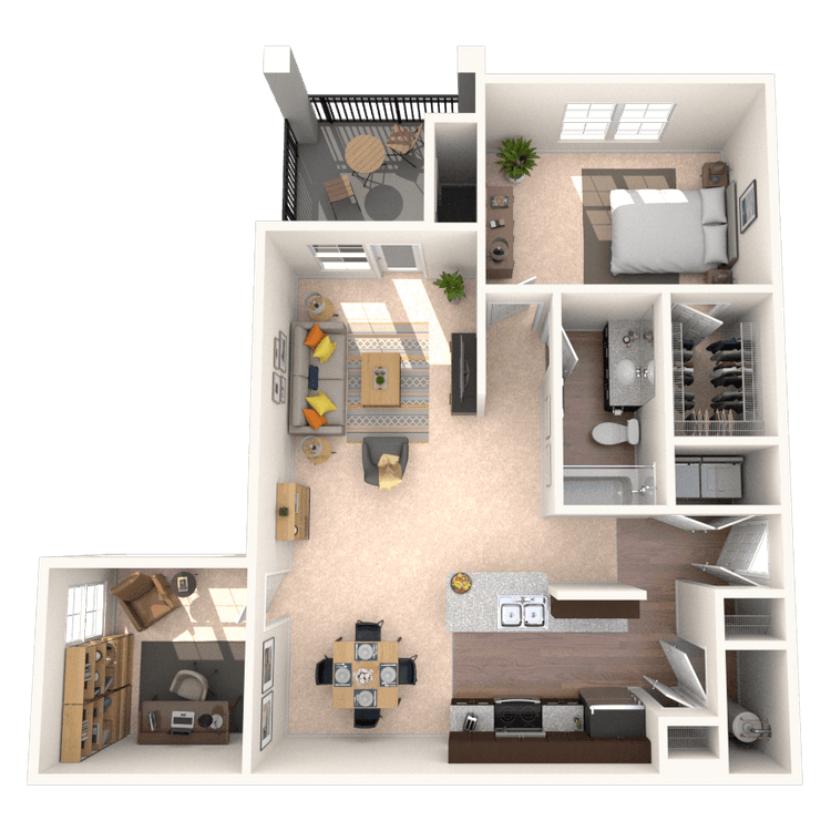 Floorplan image of unit DS140011