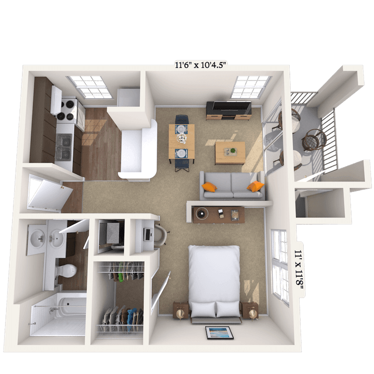 Floorplan image of unit 09090522