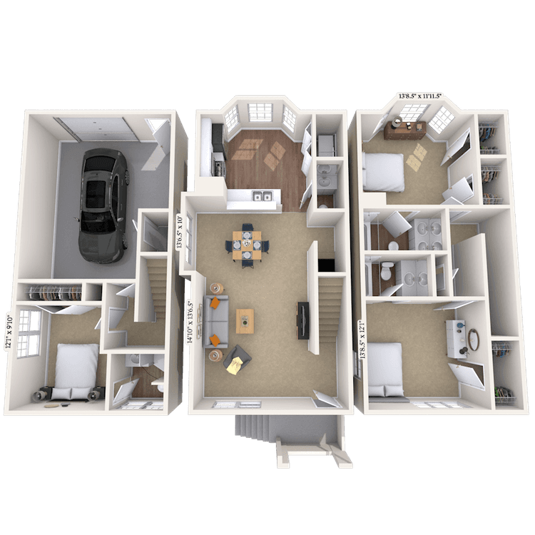 Floorplan image of unit 21210098