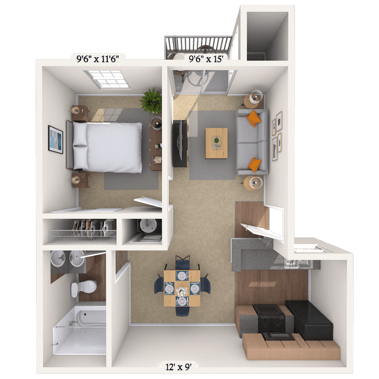 Floorplan image of unit 05514