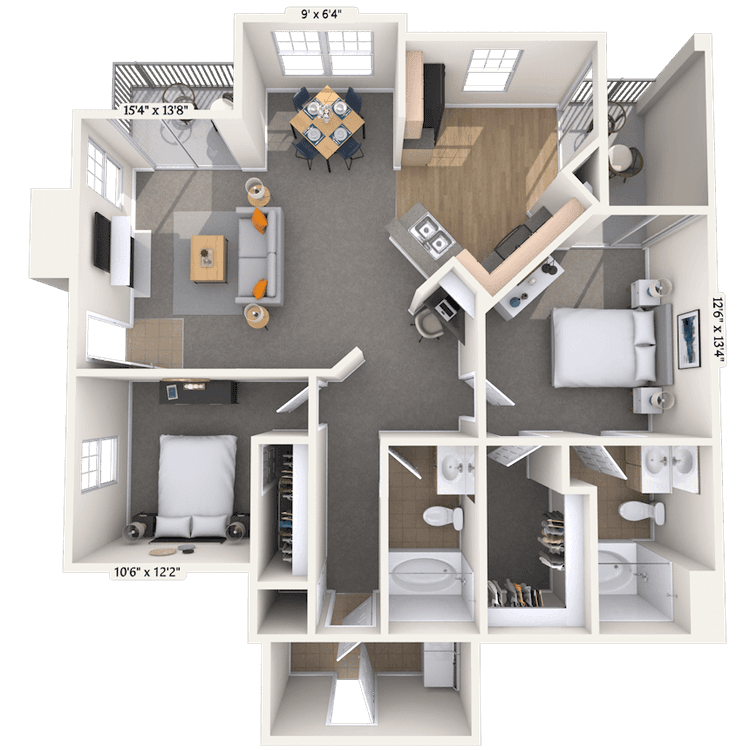 Floorplan image of unit 191910