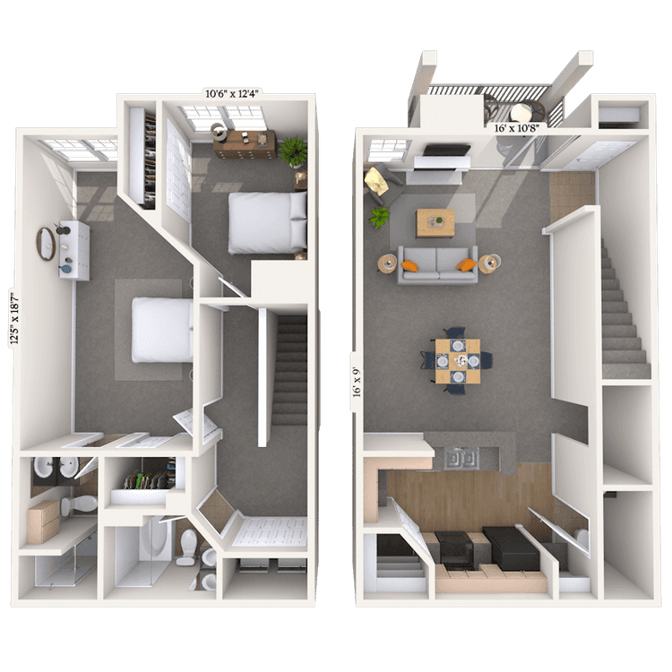 Floorplan image of unit 05503