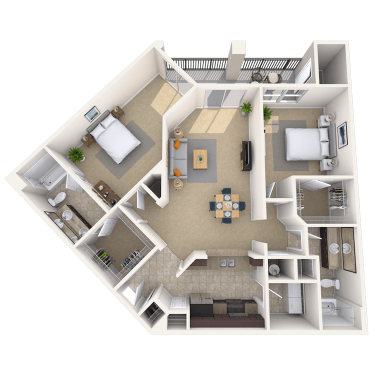 Floorplan image of unit 1212304