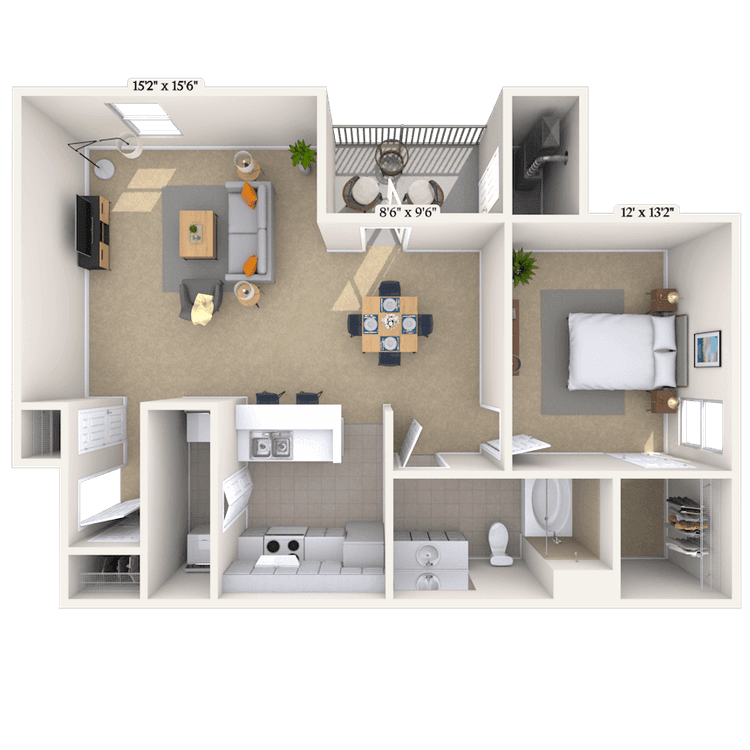 Floorplan image of unit 011403