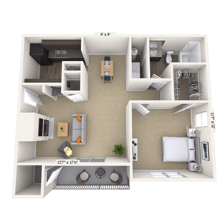 Floorplan image of unit 12351921